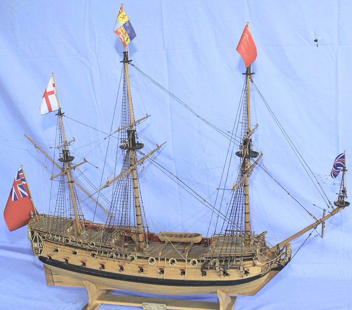HMS Mordaunt, model ship