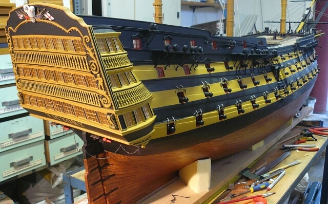 HMS Victory, model ship
